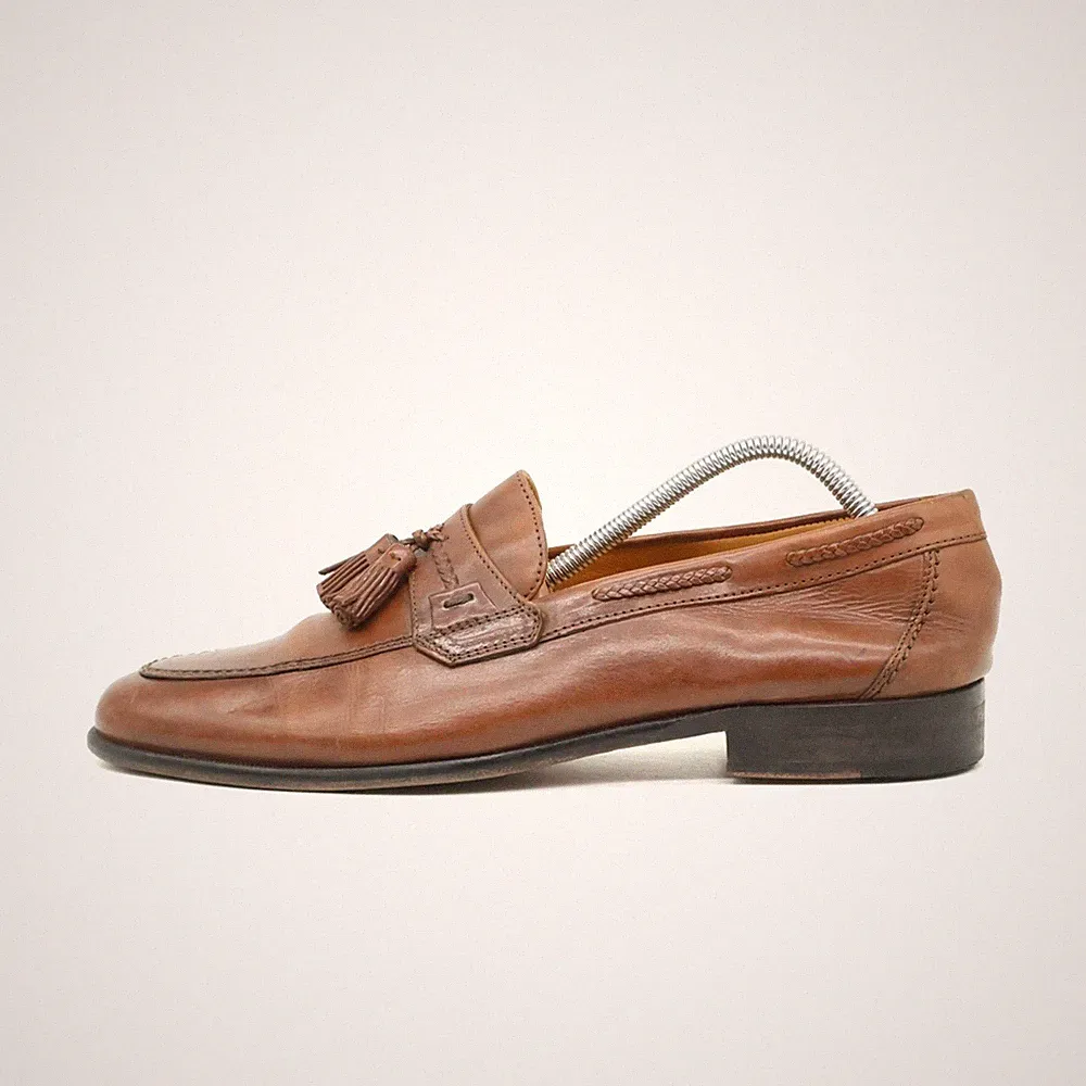 Johnston & Murphy Herren Loafer Quasten Mokassin Slipper Quaste Slipper, EU 43,5