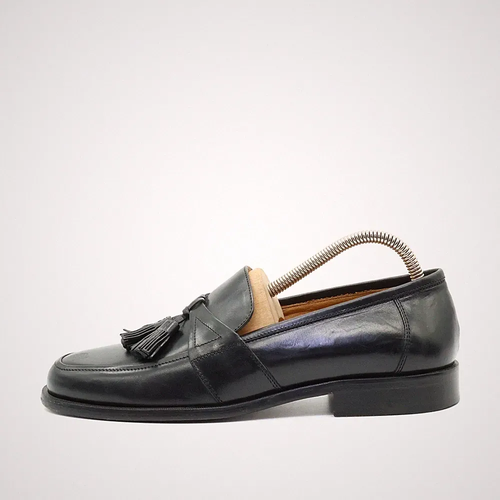 loafer schuhe herren leder elegant classic schwarz