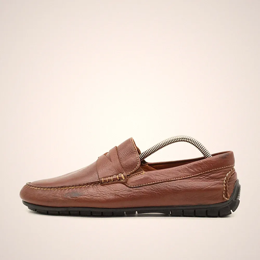 Johnston & Murphy Herren Mokassin EU 42,5 25-3662 Braun Penny Loafer
