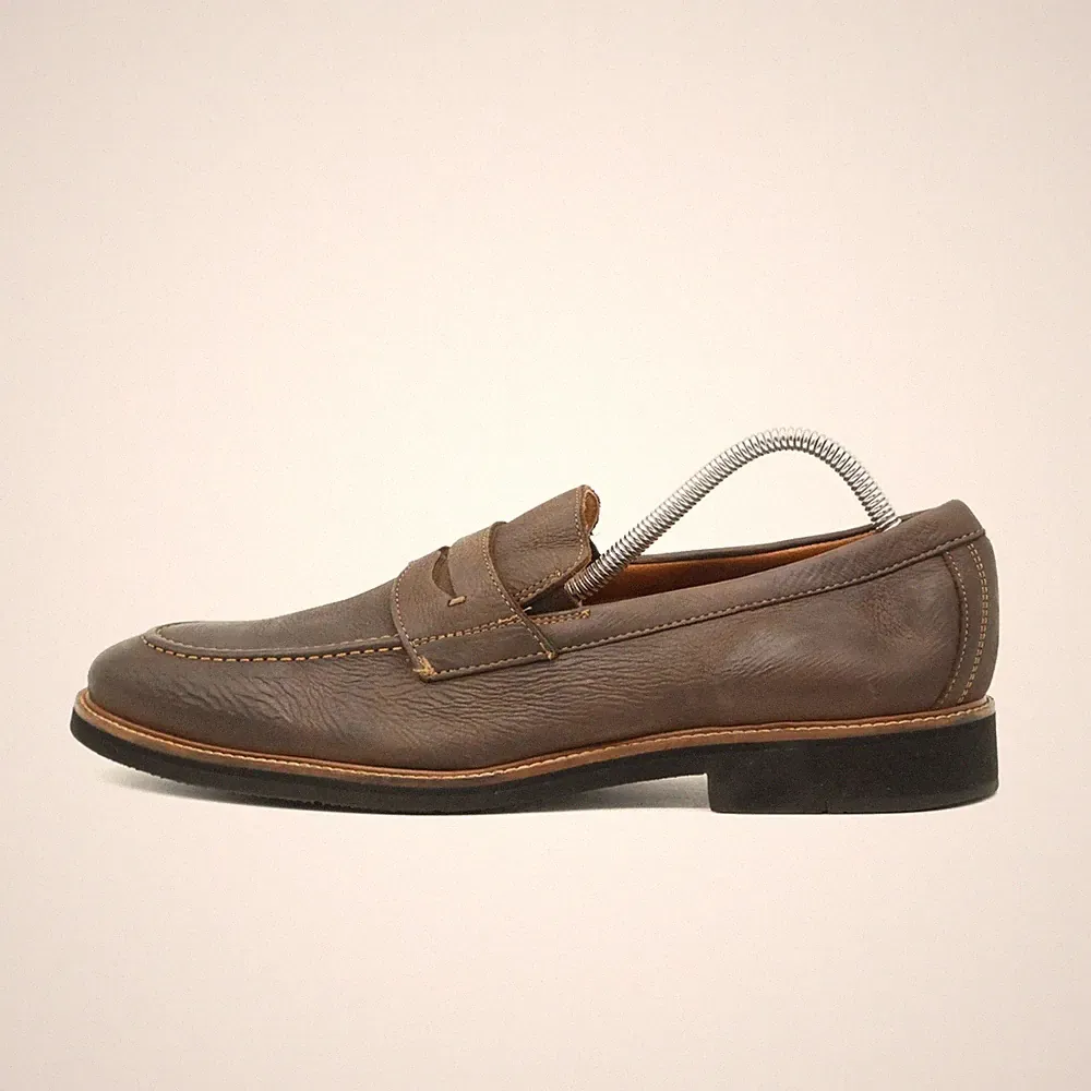 Johnston & Murphy Herren Penny Loafer Slipper Braun langlebig Klassisch EU 43,5