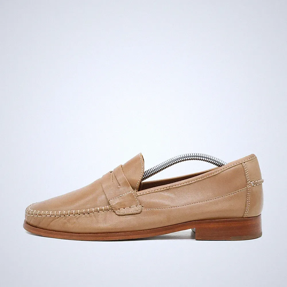 JOHNSTON & MURPHY Herren Slipper EU 41,5 Penny Loafer Classic Braun Collection