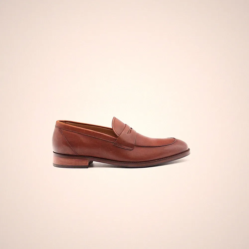 Jones Bootmaker Herren Halbschuhe Braun Größe UK 7 Leder Formelle Schuhe
