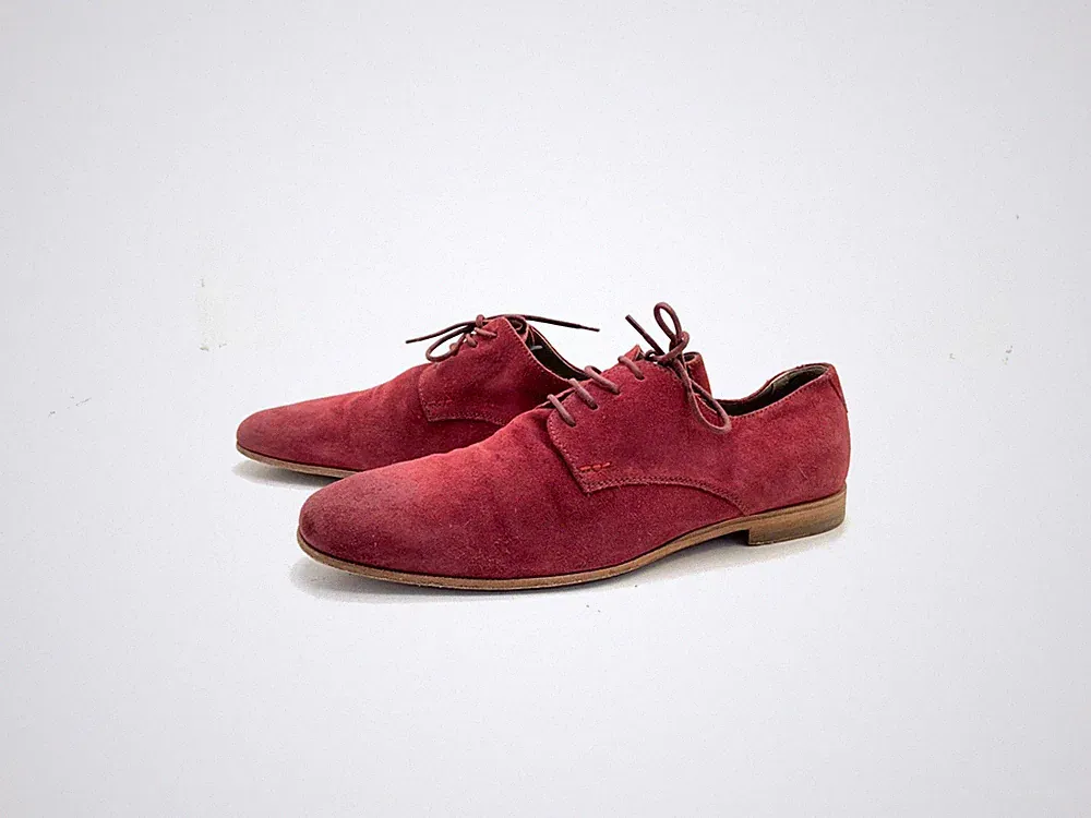 JOOP! Herren Halbschuhe Schnürer Loafers Business Weinrot Gr. 41,5 (UK 7,5)