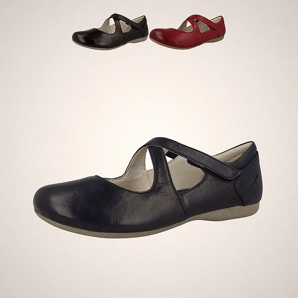 Josef Seibel Fiona 72 Ballerinas Damen Halbschuhe Slipper Schlupfschuhe Loafer