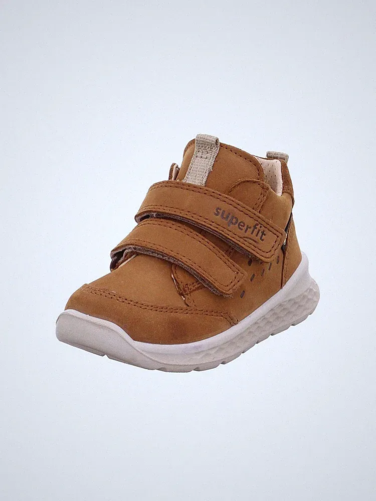 Jungen BREEZE GoreTex Sneaker, BRAUN/BEIGE 3000