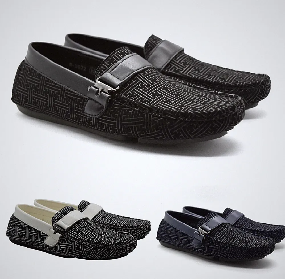 Jungen Kinder Halbschuhe Mokassin Boot Deck Slipper Schnalle Freizeit Elegant Bequem Schuhe UK