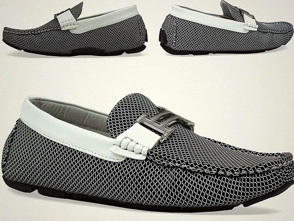 Jungen Weiß Mokassins Schuhe Kinder Freizeit Slipper Halbschuh Hochzeit Outdoor Größen 13-6