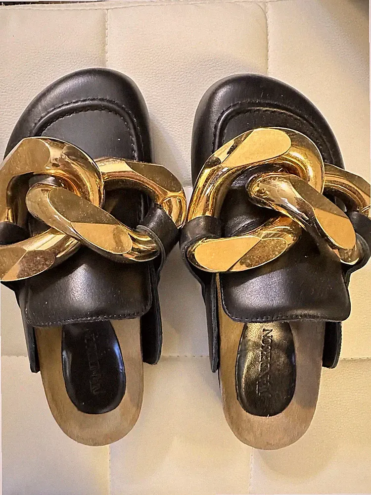 JW ANDERSON CHAIN SLIP ON LOAFER