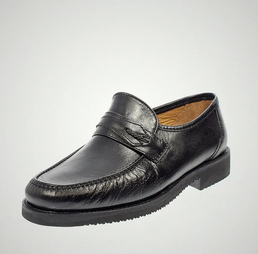 Kebu Halbschuhe Nappaleder schwarz - Herren Schuhe Halbschuhe Freizeit und Urban