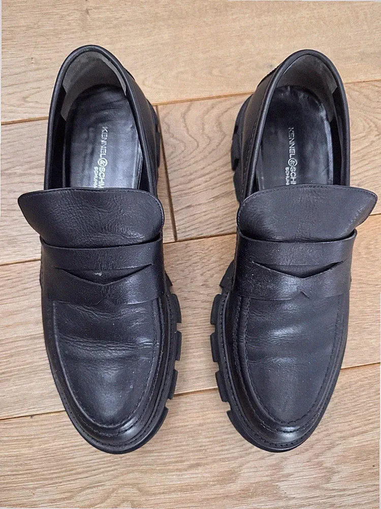 Kennel & Schmenger Loafer | Größe 41 |Schwarz | Leder | Einmal getragen