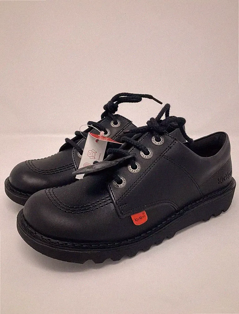Kickers Unisex Kinder Kick Lo Schuhe | Extra Komfort | Größe 6 UK EU 39