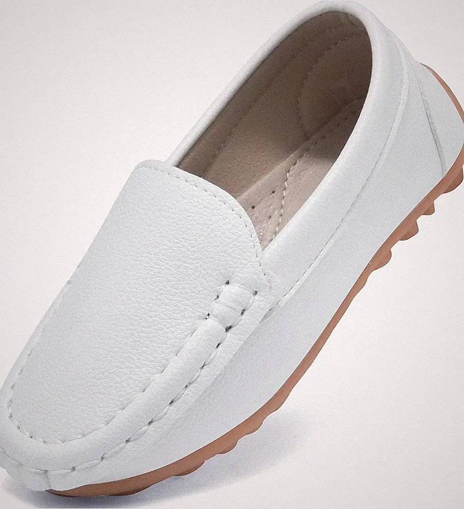 Kinder Mokassins Jungen Bootsschuhe Mädchen Flache Halbschuhe Weich Loafers