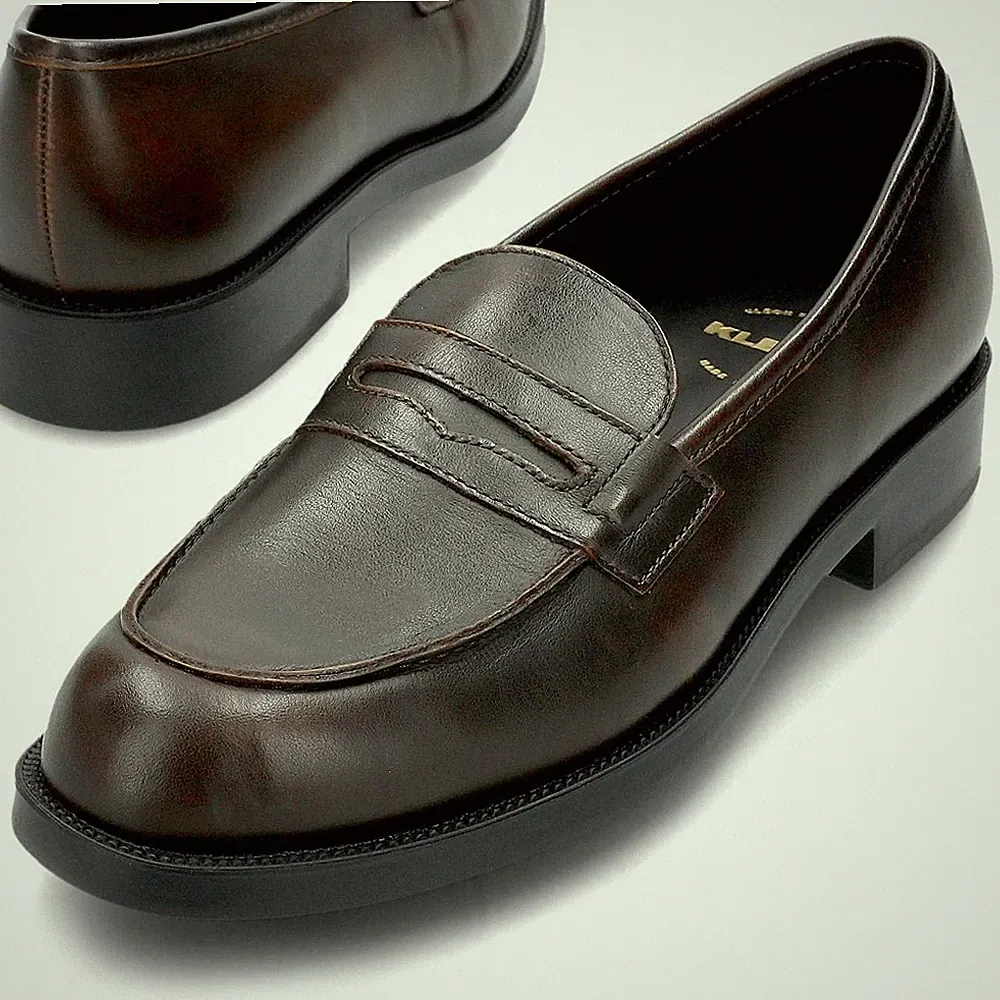 Cognac Flache Schuhe