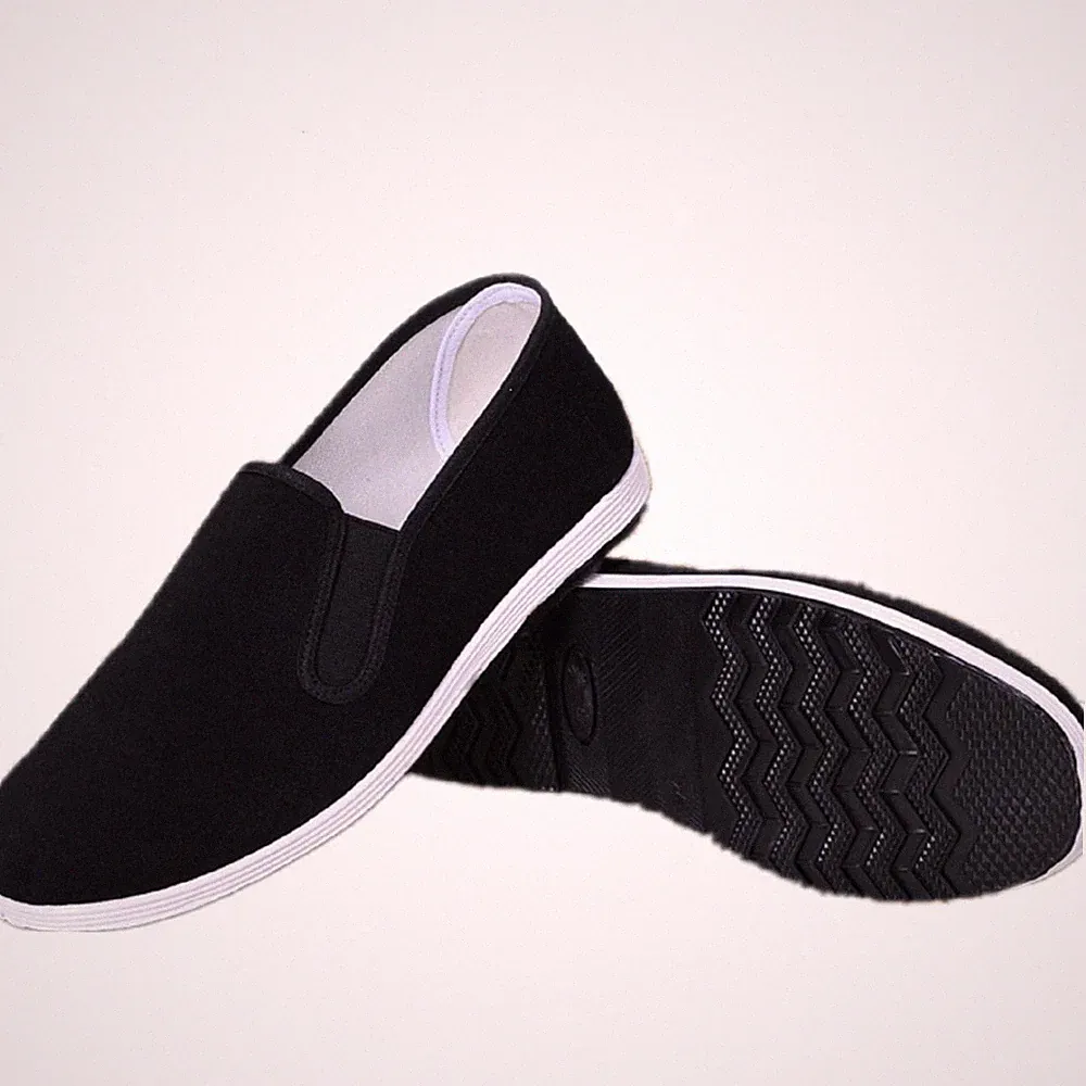 Glatte Kappe Flache Schuhe