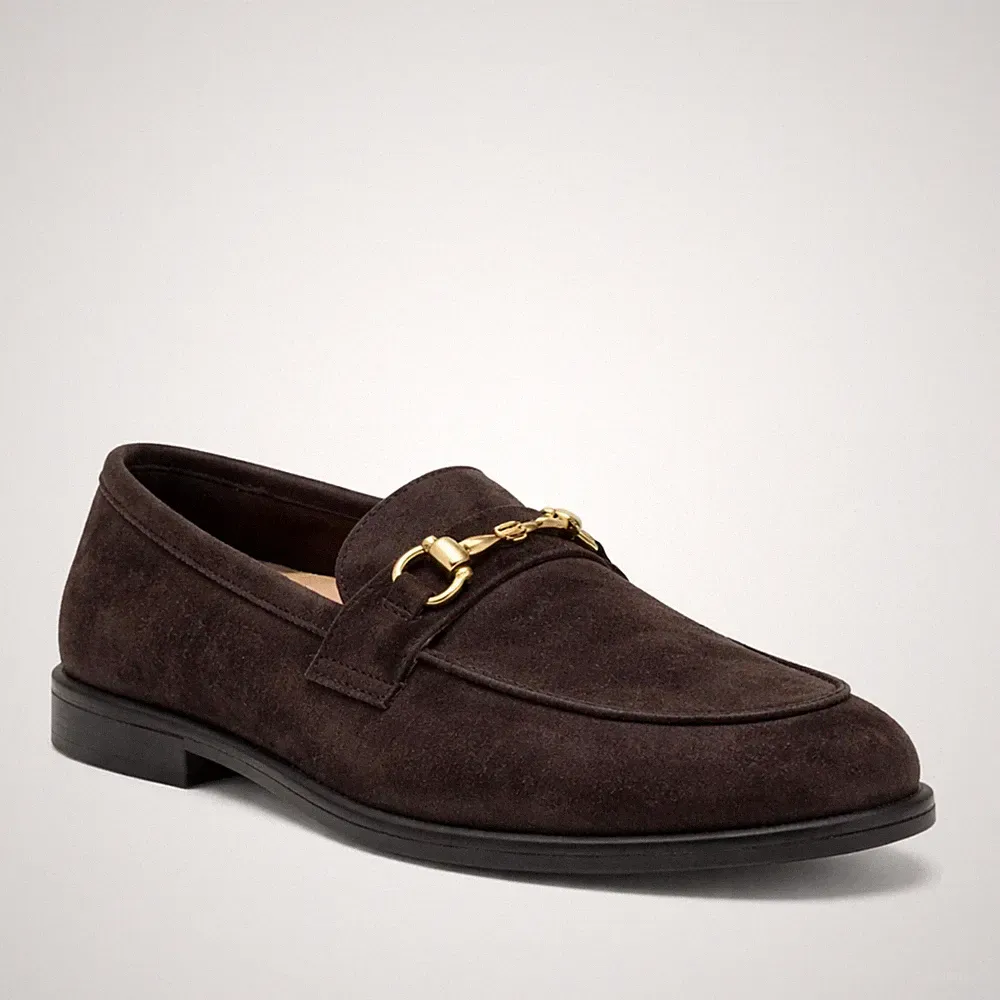 La Conte Damen Braune Wildleder Loafer Freizeit LAC6590-26104BRW