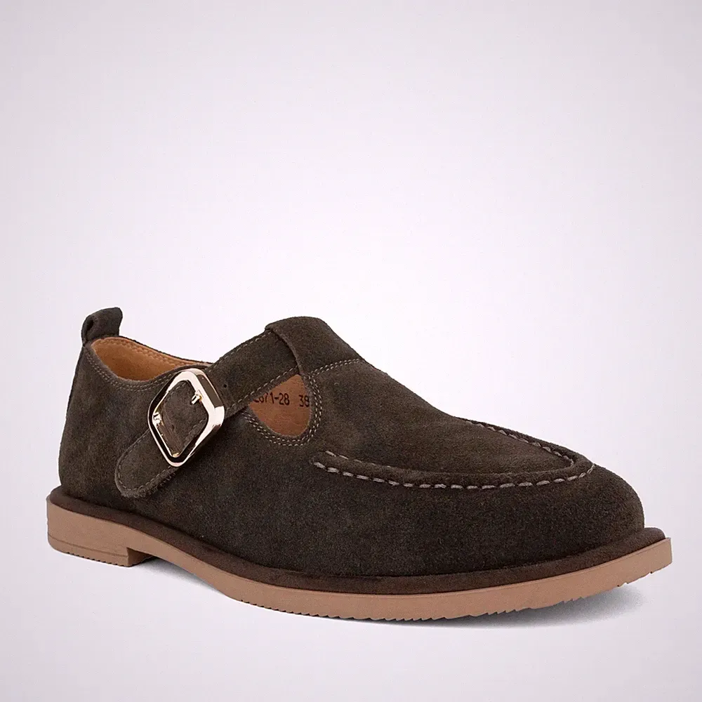 La Conte Damen Grüne Wildleder Loafer Freizeit LAC6582-26101GRE