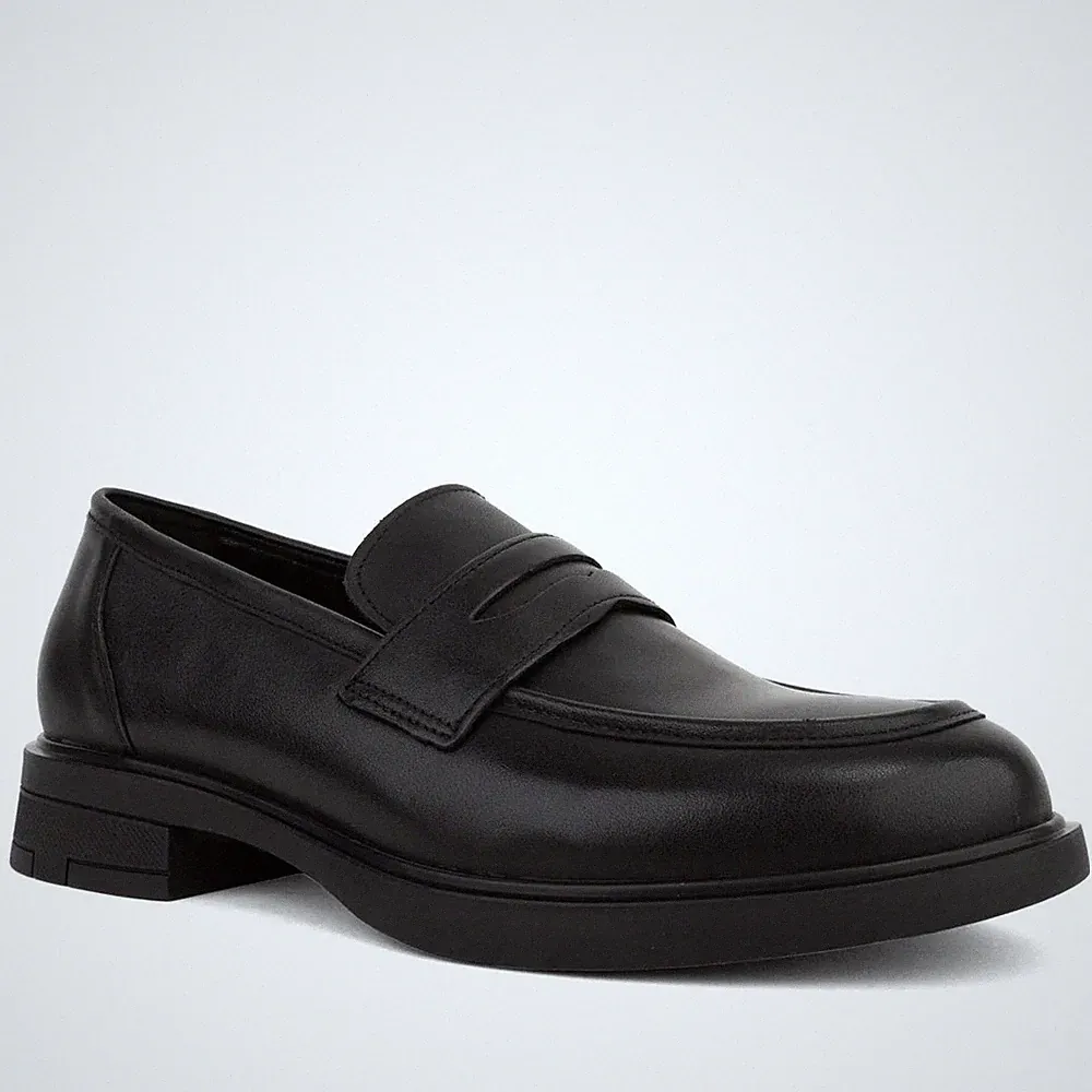La Conte Damen Schwarze Wildleder Loafer Freizeit LAC6582-25210BLK