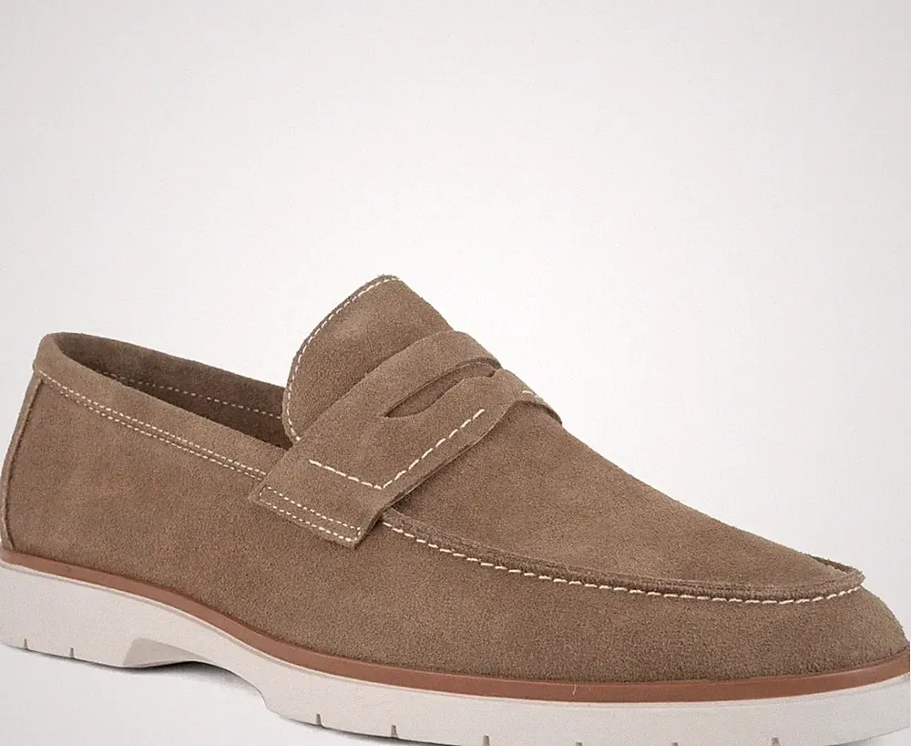 La Conte Herren Braune Wildleder Loafer Freizeit LAC3969-20293