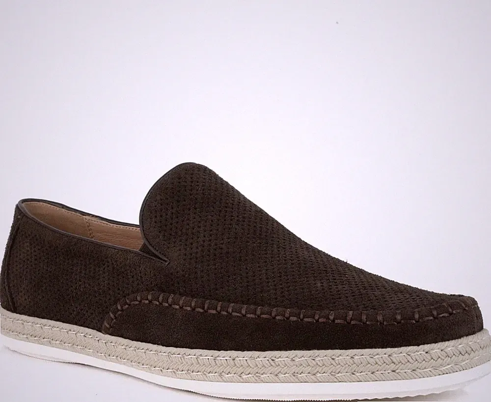 La Conte Herren Braune Wildleder Loafer Freizeit LAC3969-20301