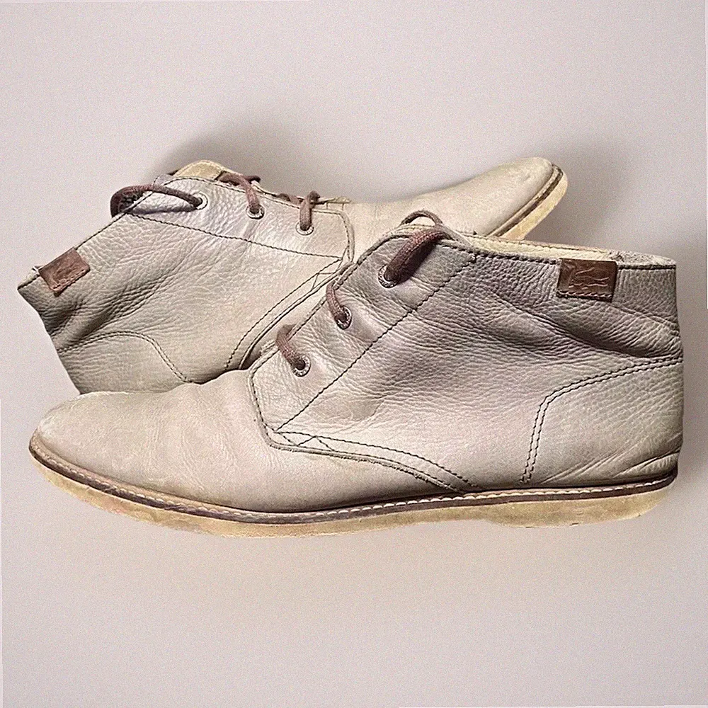 Lacoste Chukka Stiefel Schuhe Sherbrooke High-Top UK10 / EU44,5 Grün