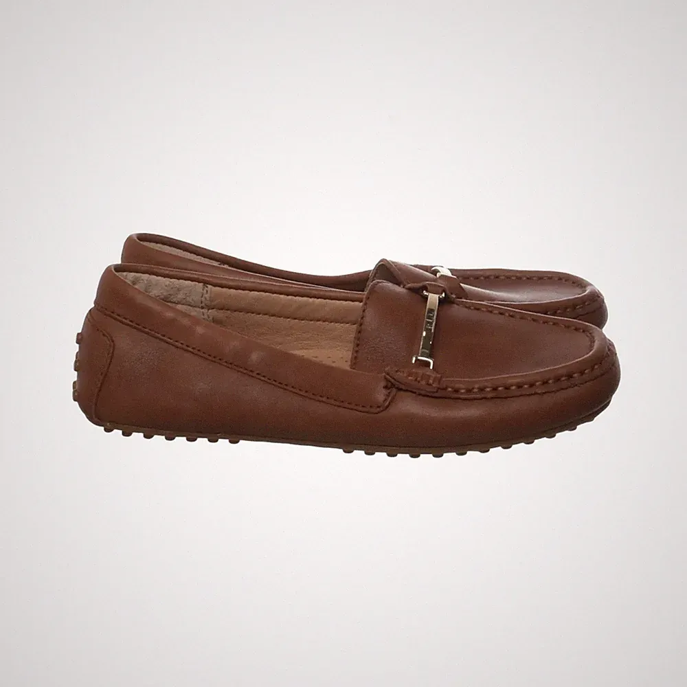 Lauren Ralph Lauren, Loafers, Größe: 36, Leder, Braun, Damen #Ykb