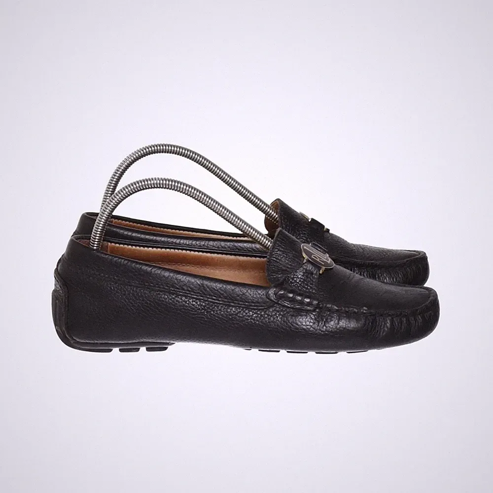 Lauren Ralph Lauren, Loafers, Größe: 37, Leder, Schwarz, Damen #AFX