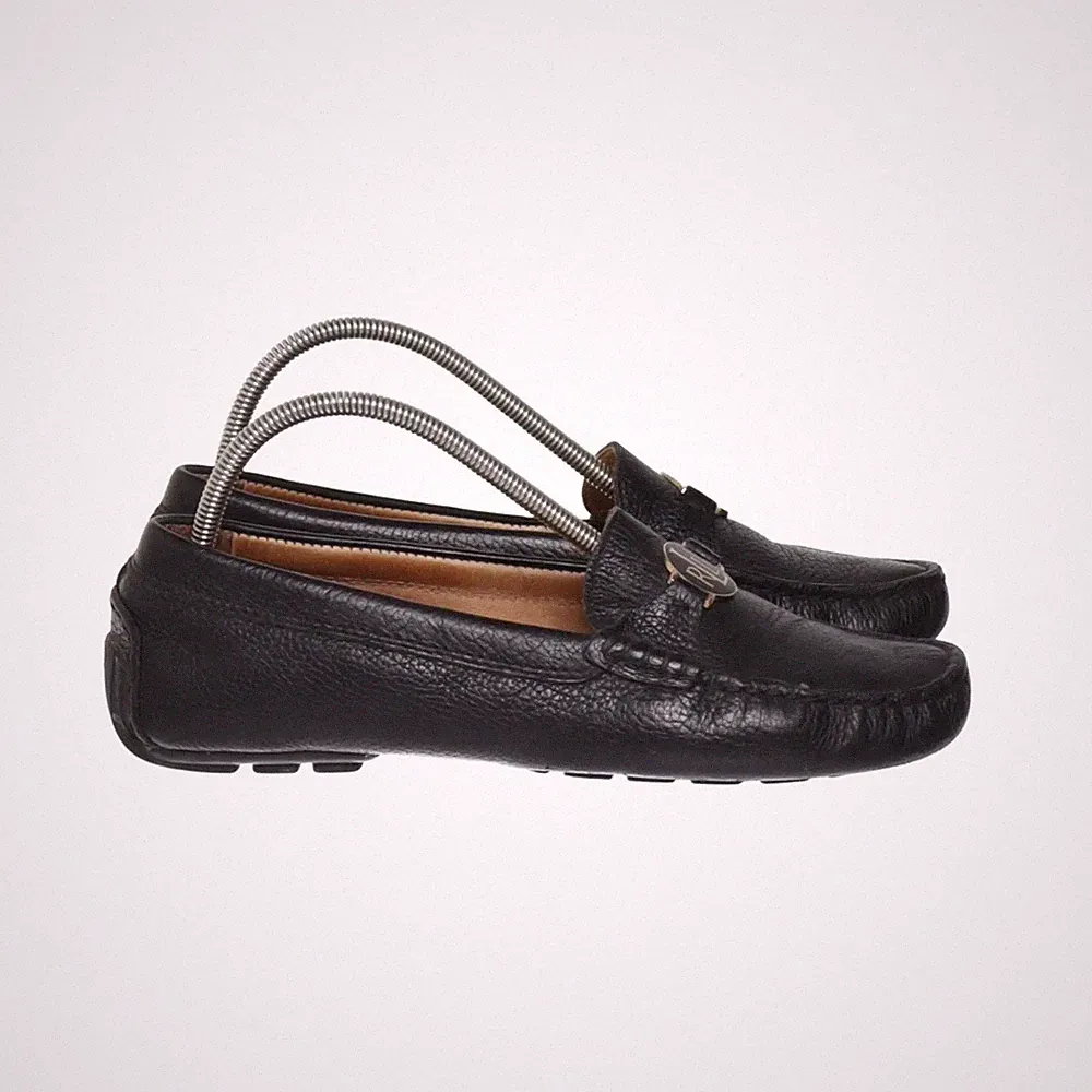 Lauren Ralph Lauren, Loafers, Größe: 37, Leder, Schwarz, Damen #AFX
