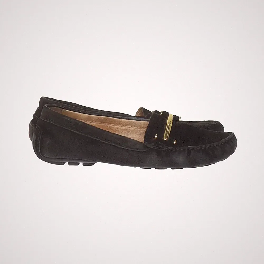 Lauren Ralph Lauren, Loafers, Größe: 37, Leder, Schwarz, Damen #D96
