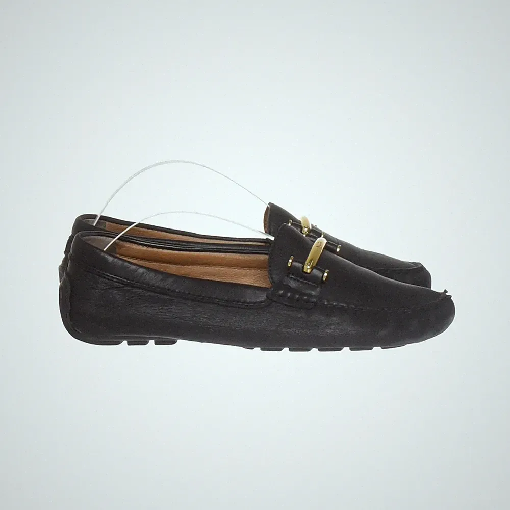 Lauren Ralph Lauren, Loafers, Größe: 37, model: caliana, Leder, Schwarz #5WG