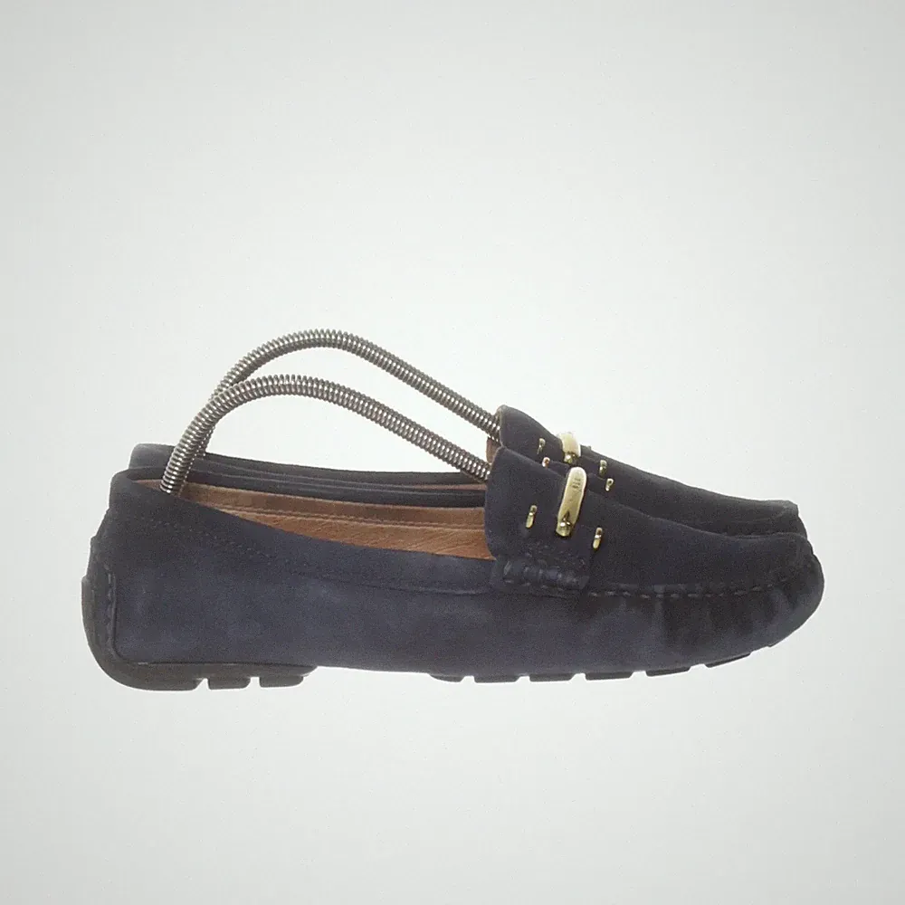 Lauren Ralph Lauren, Loafers, Größe: 37, Wildleder, Blau, Damen #Wwv