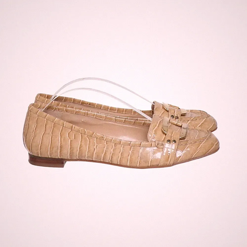 Lauren Ralph Lauren, Loafers, Größe: 38 1/2, Leder, Beige, Damen #FBC