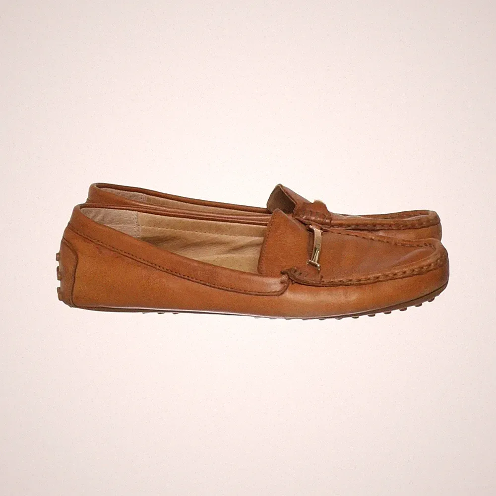 Lauren Ralph Lauren, Loafers, Größe: 38, model: briony, Leder, Braun, Damen #Ht4