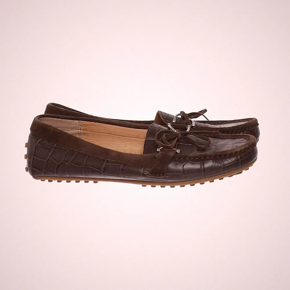 Lauren Ralph Lauren, Loafers, Größe: 39, Leder, Braun, Damen #51z