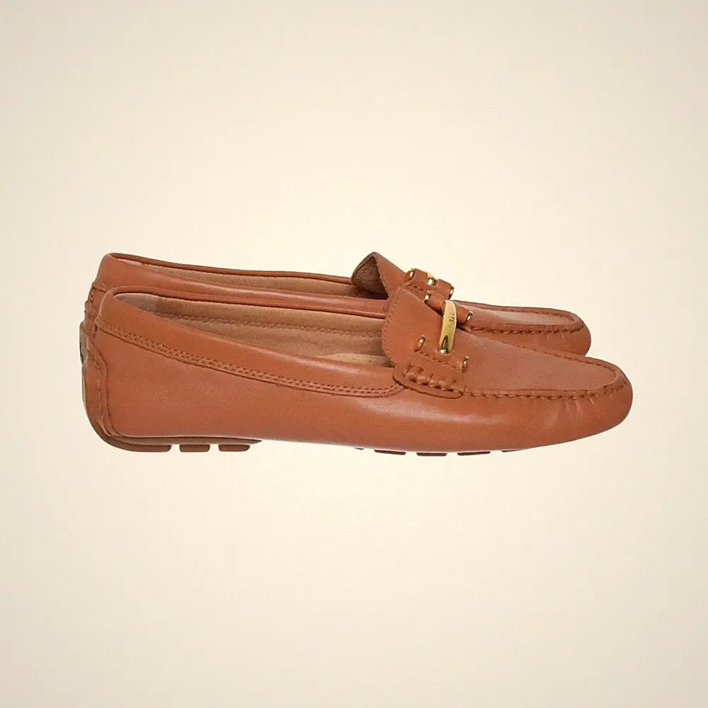 Lauren Ralph Lauren, Loafers, Größe: 39, Leder, Braun, Damen #qHH