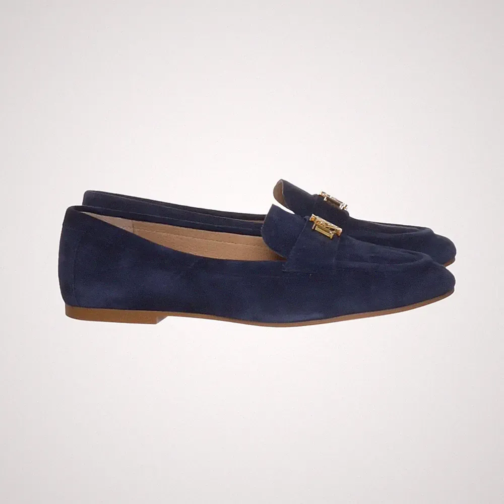 Lauren Ralph Lauren, Loafers, Größe: 39, model: averi iii, Leder, Blau #KDx
