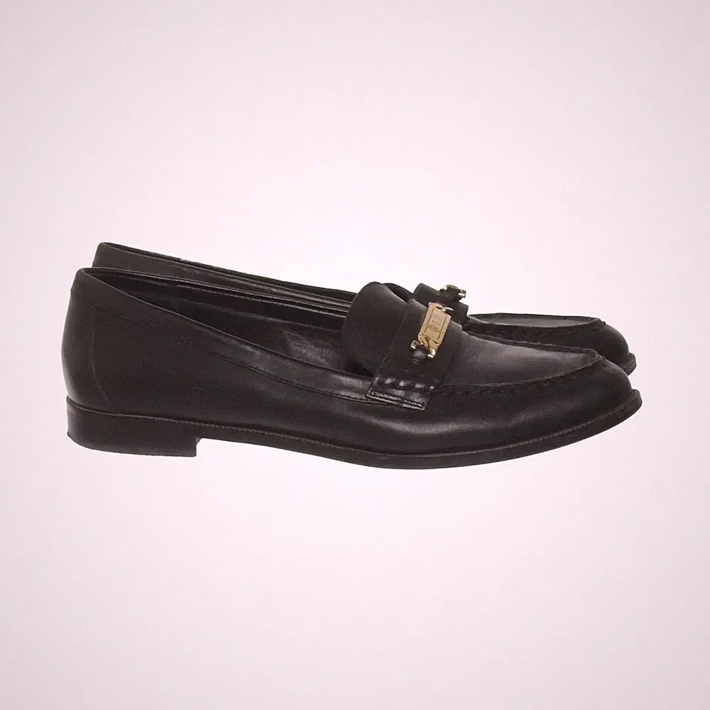 Lauren Ralph Lauren, Loafers, Größe: 39, model: bedelia, Leder, Schwarz #Hxi