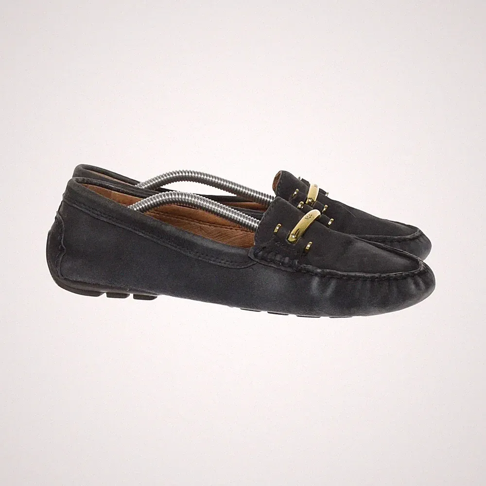 Lauren Ralph Lauren, Loafers, Größe: 40, Leder, Blau, Damen #WJg