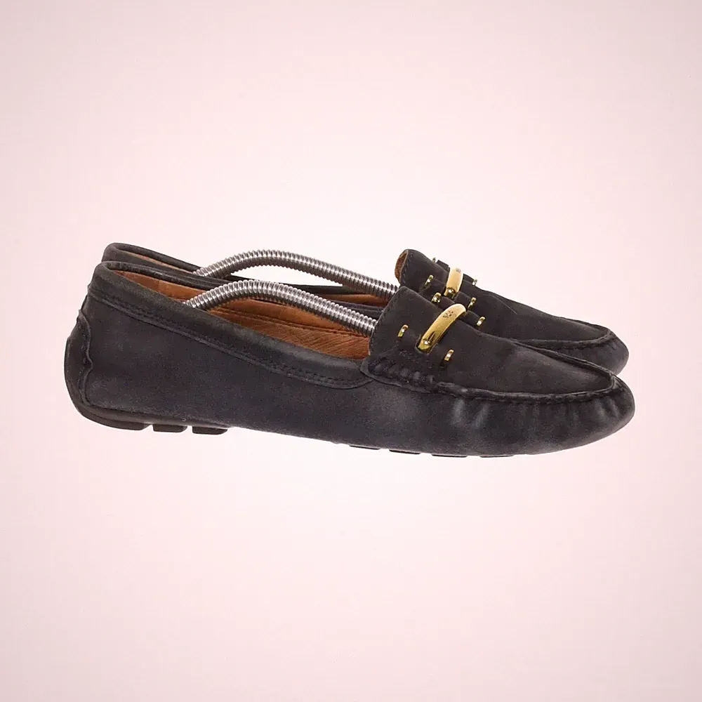 Lauren Ralph Lauren, Loafers, Größe: 40, Leder, Blau, Damen #WJg