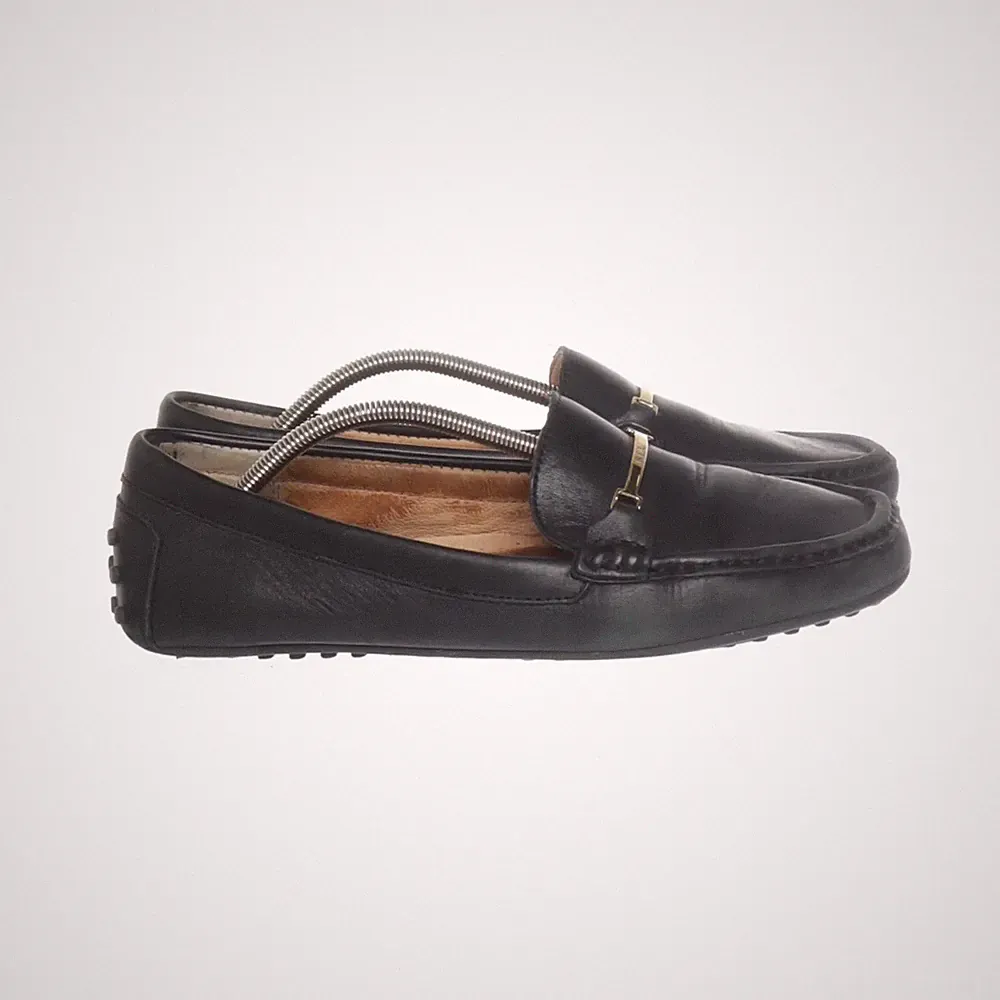 Lauren Ralph Lauren, Loafers, Größe: 40, Leder, Schwarz, Damen #LnK