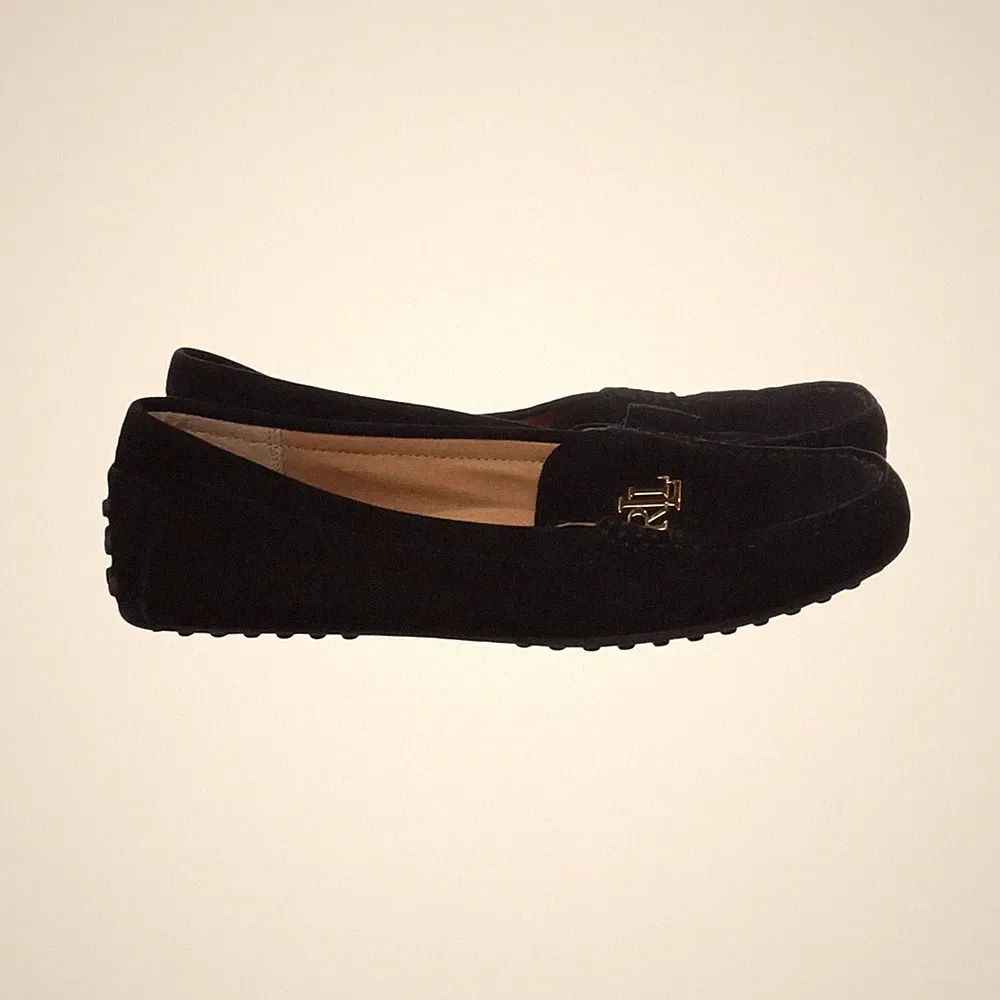 Lauren Ralph Lauren, Loafers, Größe: 41, model: barnsbury, Leder, Schwarz #ce7