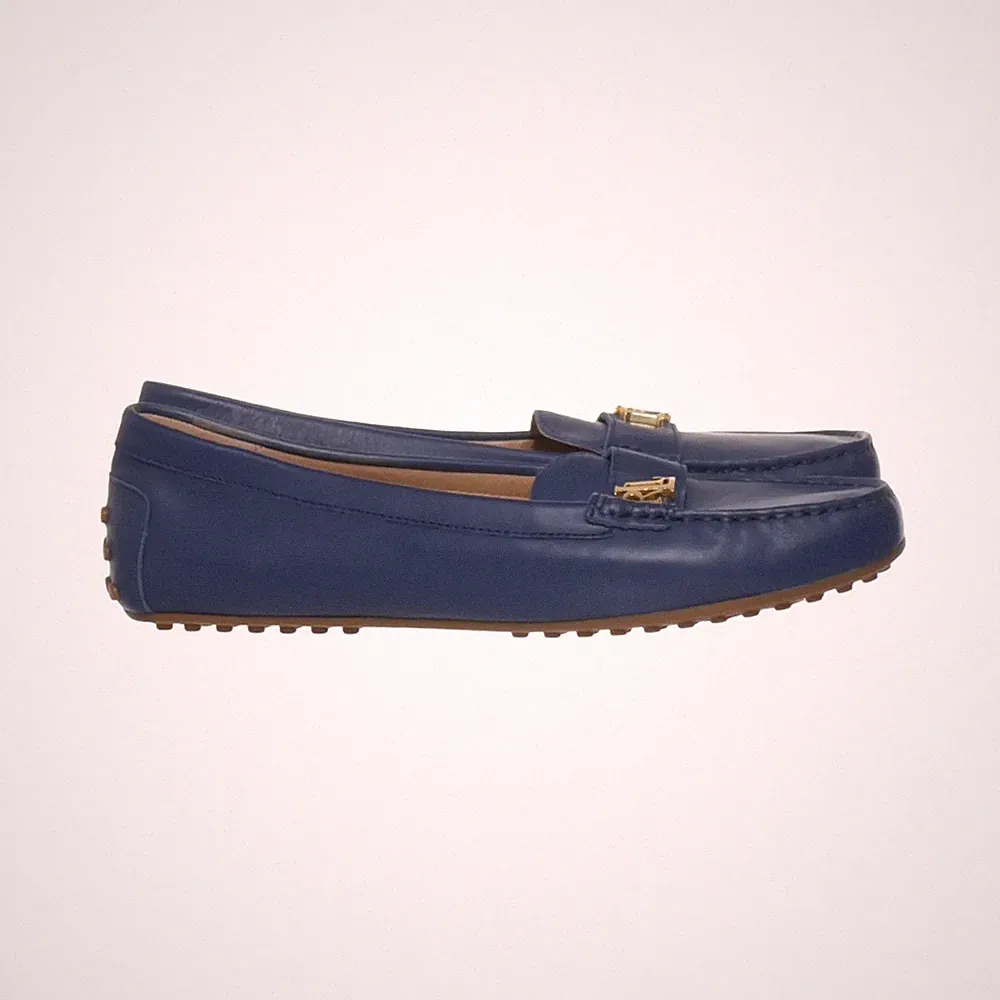 Lauren Ralph Lauren, Loafers, Größe: 42, Leder, Blau, Damen #fSv