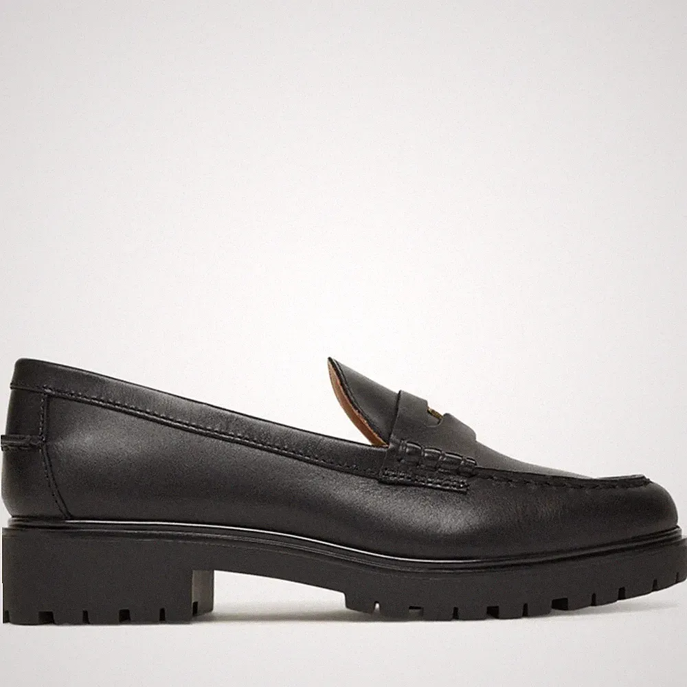 Ralph Lauren Leder-Loafer