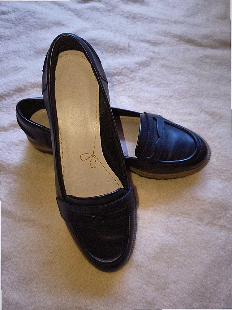 Sommer Leder-Loafer