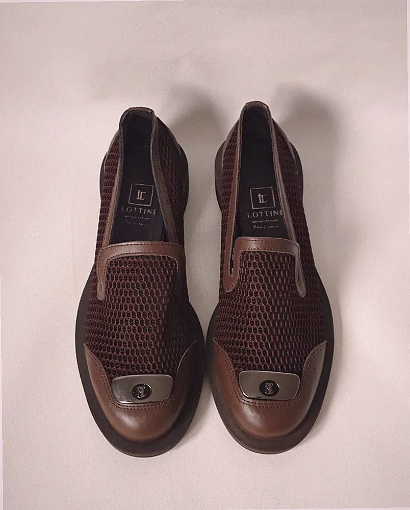 Leder-Loafer Damen Braun Bequem Premium Gr. 38