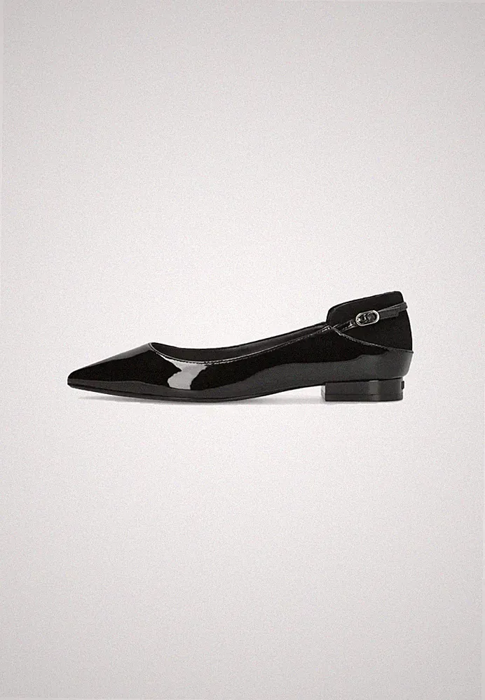 LIU JO Damen Halbschuh Schuhe Milk EX31822222 -AI26 Vivien 01 schwarz Ballerinas