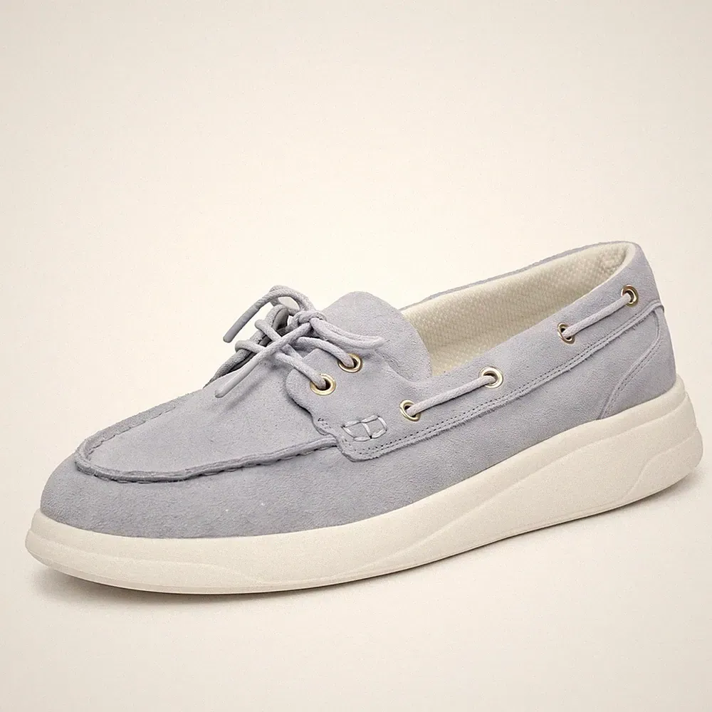 Liu Jo Talia 01 - hellblaue Wildleder-Halbschuhe - Größe 36 [22 cm] Damenschuhe