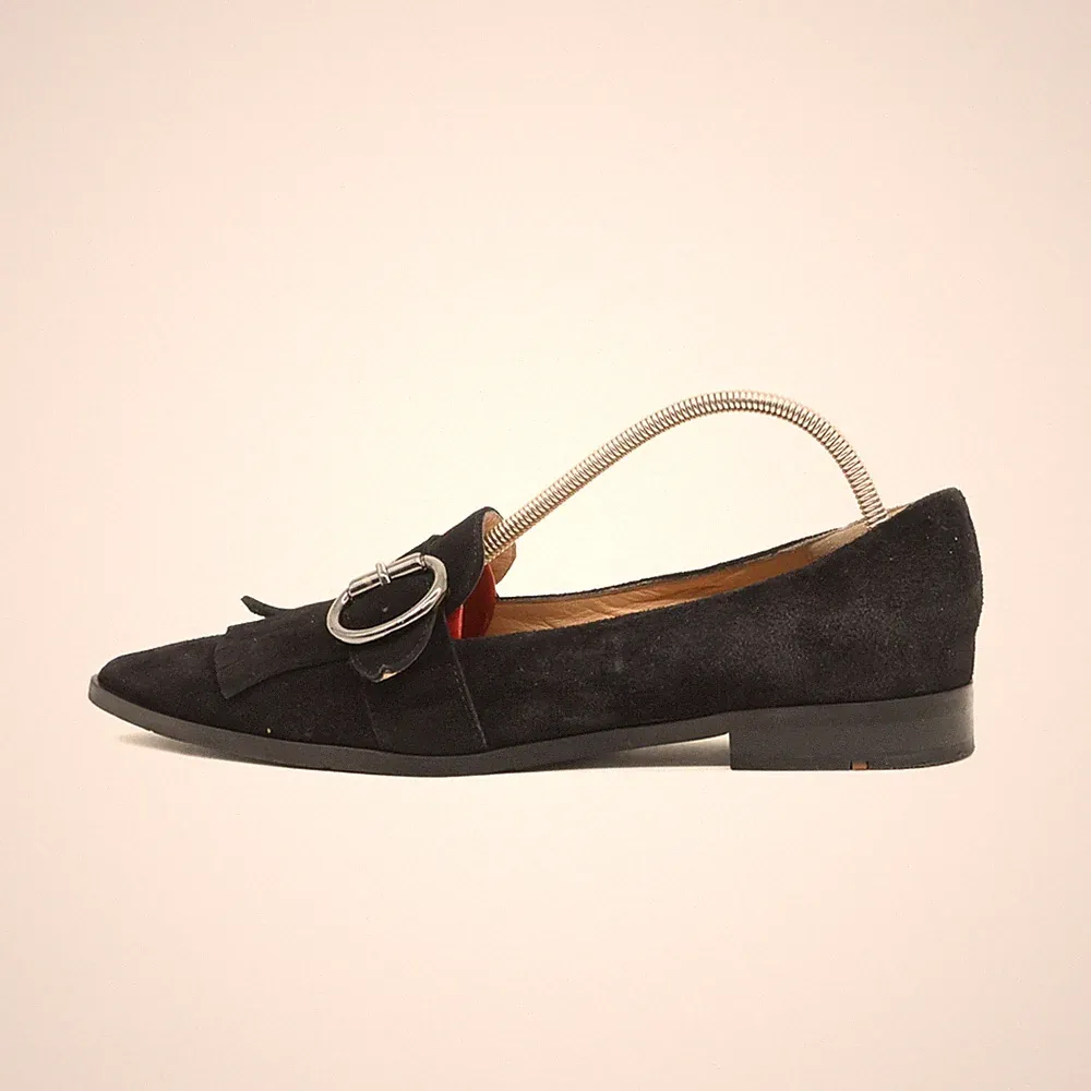 LLOYD Damen Slipper EU 39,5 Schwarz Bequem, Atmungsaktiv Classic