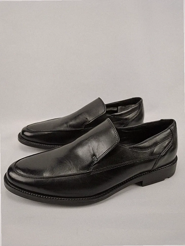 LLOYD Nante Herren Slipper Loafer Leder Schuhe Schwarz Gr. 43 NEU Anprobe 119€