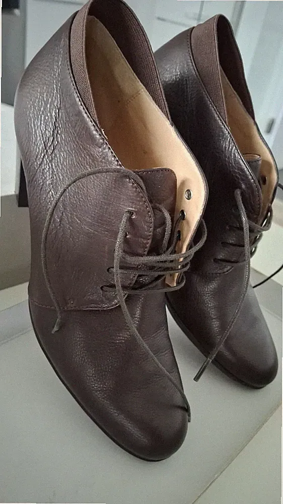 lloyd Schuhe Damen Schnürpumps braun