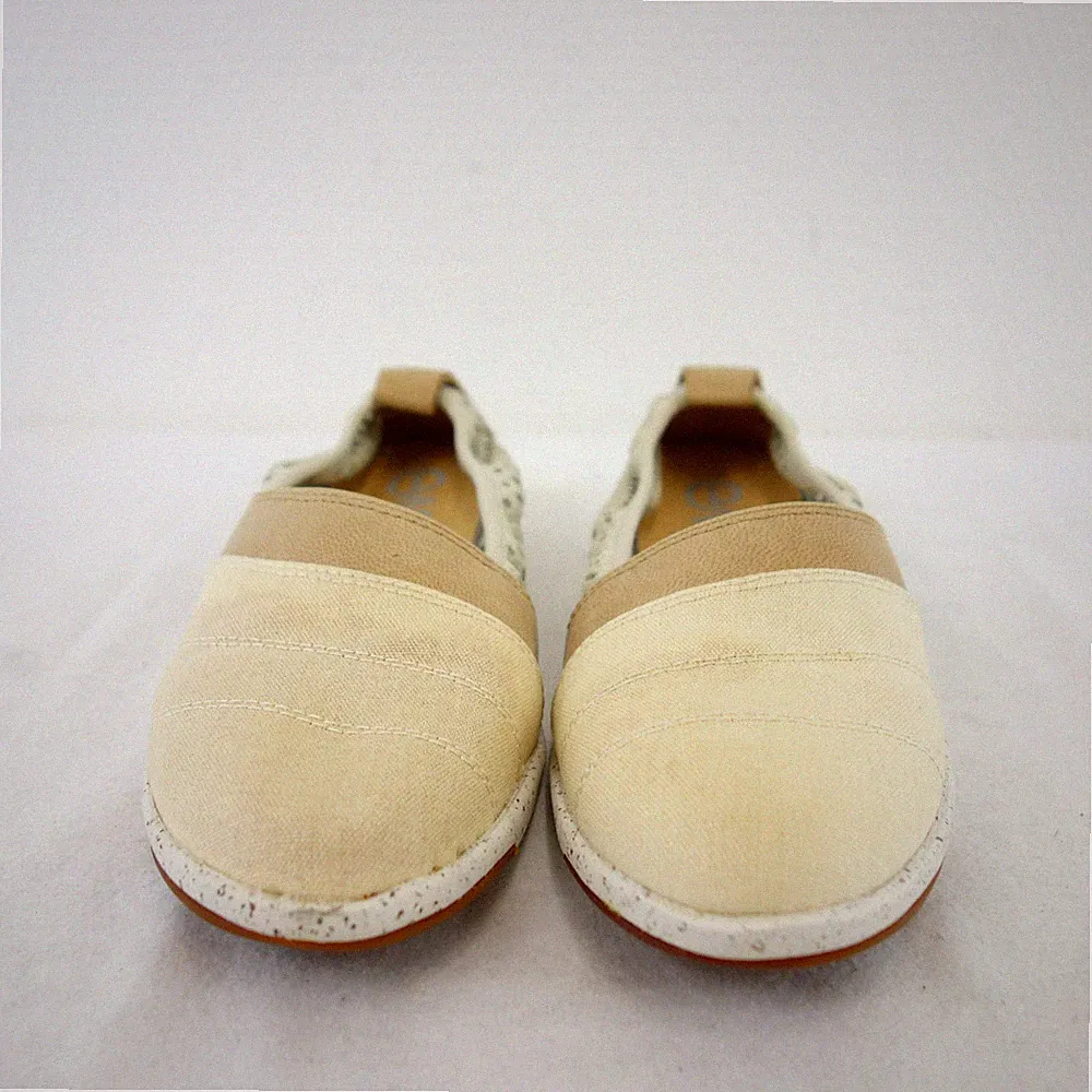 Loafer 37 Emu Beige Braun Leder Damen Sandalen Ballerinas Schuhe Sommer Np 99